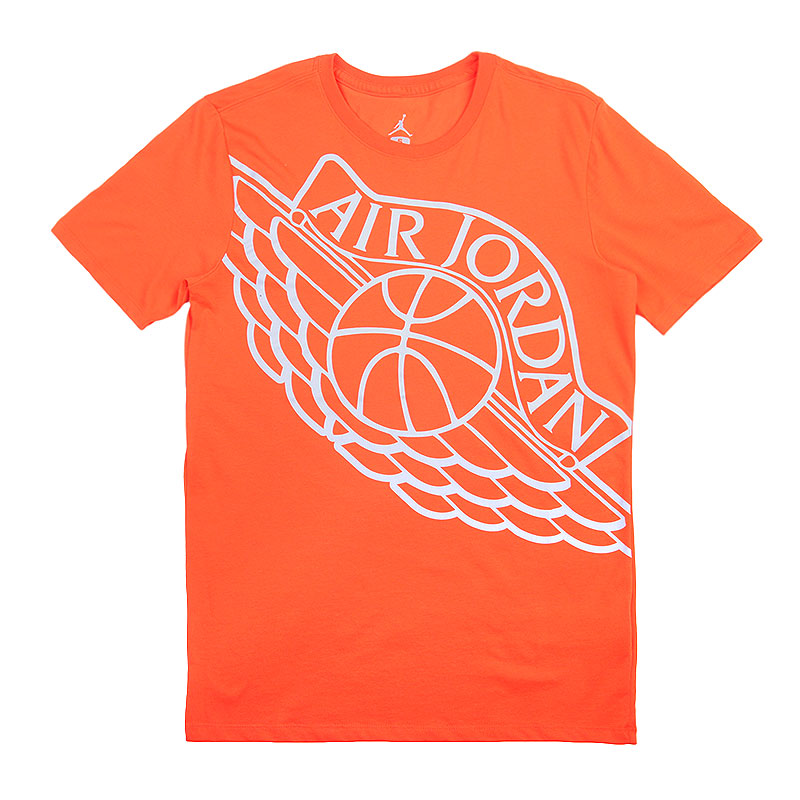 мужская оранжевая футболка Jordan Wingspan 748550-891 - цена, описание, фото 1